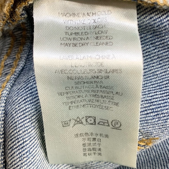 Pilcro~Anthropolgie~NWT~Womens Slim Boyfriend Medium Wash Distressed Jeans~Sz 26 - Picture 14 of 15